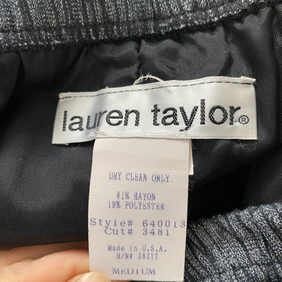 Lauren Taylor Blue Jean Skirt - Picture 4 of 4